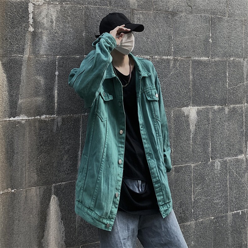 高街牛仔夹克男秋季潮牌ins美式外套韩版宽松休闲上衣服W021-P65，男装夹克，星座1008