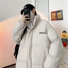 现货冬季加厚连帽外套2023年棉衣男冬装休闲面包棉服  W2387-P75图片