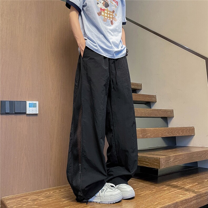 夏季薄款透气休闲裤男外伞兵裤子美式速干冲锋冰丝裤潮K28-P45,男装休闲裤,星座308B-2