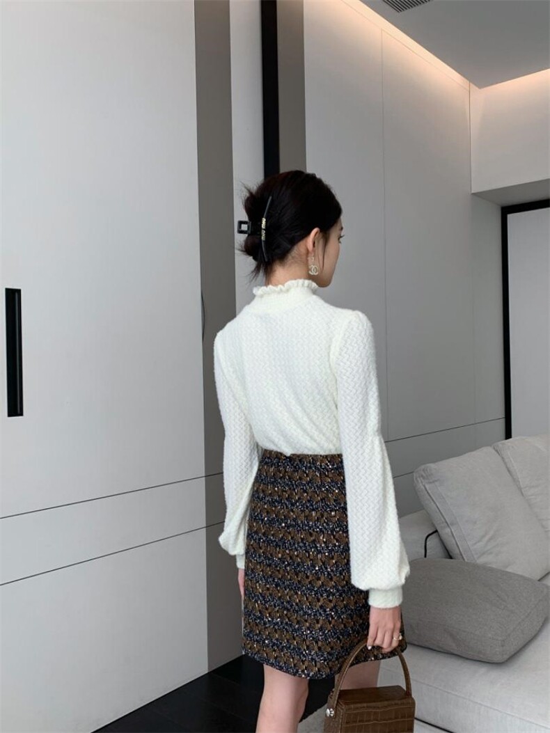 冬季新品磨毛蕾丝上衣，其它，束索