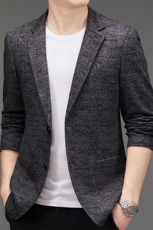 DJ8825钱塘2020-3商务休闲简约秋冬季新款中年男士西服P147，男装西服，钱塘207-3