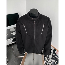多拉链小众设计感夹克男生秋季潮牌棒球服外套XZ514-2-24264-P115，男装夹克，星座514-2(原B239)