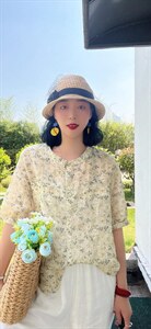 纯苎连衣裙小衫裤子裙子衬衣 时尚风 风淑女风休闲风,女装连衣裙,川哲