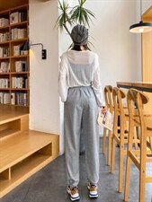 卫裤有两色3个码，女装休闲裤，藻姿 ZAOZI