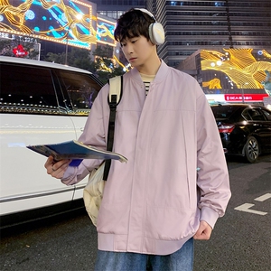 新款飞行夹克男美式复古棒球服外套高街潮牌CYJK9269 P-75控价109图片