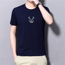 2022好货夏季T恤纯色短袖t恤男外套男POLO衫男汗衫男印花体恤男,男装T恤,电商B212（原钱塘6029）