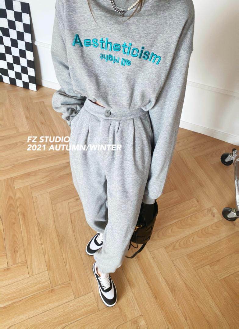 现货，卫衣加绒套装，女装卫衣/绒衫，F/TU