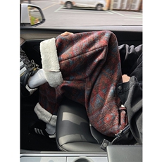 8XL-M羊羔绒裤子男冬季加绒加厚民族风重磅针织棉裤大码KZ023P78，男装休闲裤，电商B312