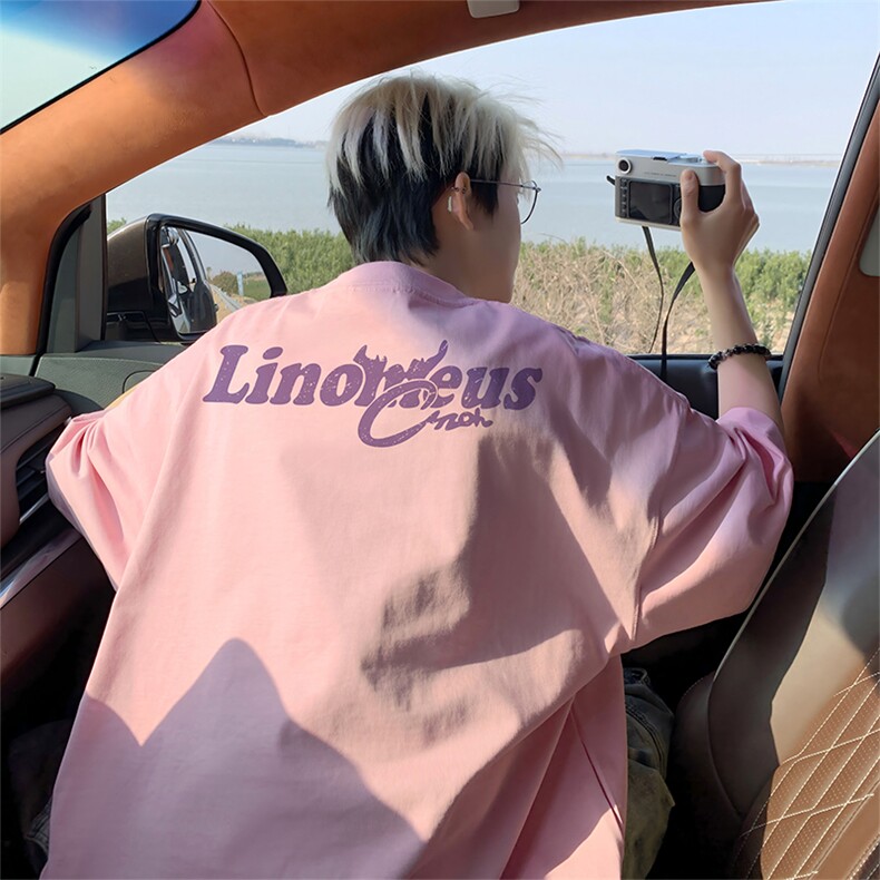 新款港风抖音直播短袖T260克TB5155批28纯棉220克T5155P23控38，男装T恤，电商C408(原B339-1)