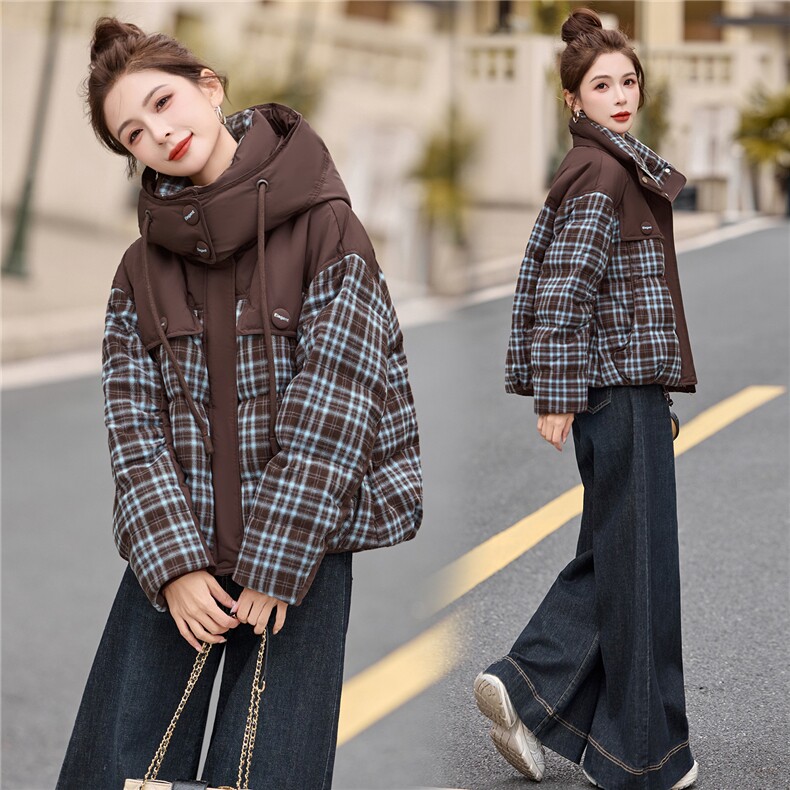 2025年冬季有帽可拆90白鸭绒,女装羽绒服,艾尚靓装