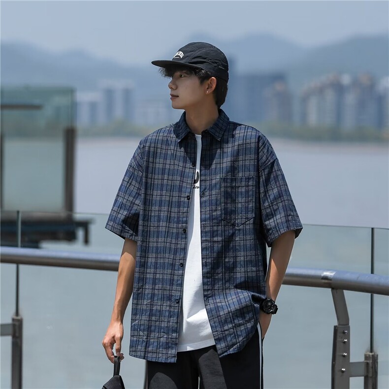 男士短袖夏季2024新款EC203P38,男装T恤,星座1116-2