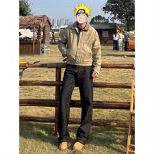 有货DK8281-特批38黑色牛仔裤男款春秋美式高街牛仔裤，男装牛仔裤，星座603-2