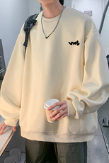潮流宽松休闲圆领卫衣春季新款男生日系上衣JK23381特批25-控48，男装卫衣，星座605(原A050)
