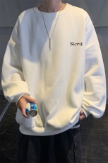 S6098-P35春季圆领卫衣男大码韩版宽松长袖外套男，男装卫衣，电商A040