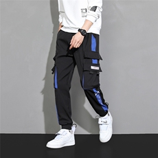 秋冬男装多口袋工装裤港风运动休闲加绒裤A068-QBK53-TP45加绒55，男装工装外套，电商A068