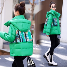 现货白鸭绒小众短款羽绒服女2023冬季新款时尚潮流加厚保暖羽绒服，女装羽绒服，依如秀(原杭风阁)