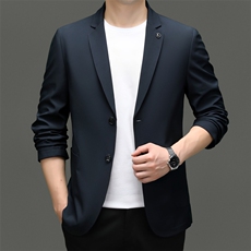 BF13008钱塘2020-2秋季休闲百搭简约中年男士西服主推P120，男装西服，钱塘207-2