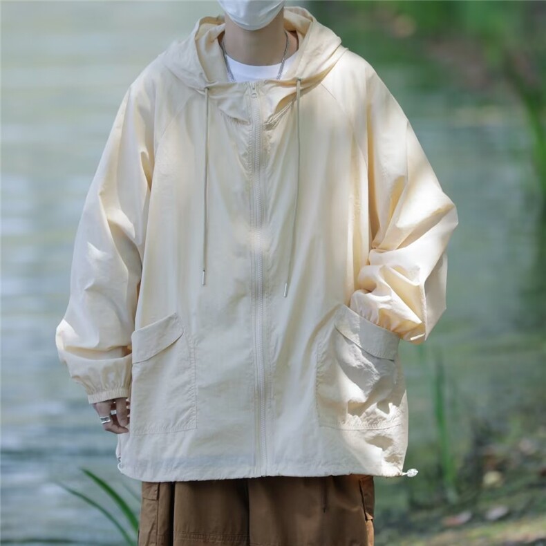 日系防晒衣男夏季薄款防紫外线衣山系钓鱼休闲防晒服男W4866-P40,男装防晒衣,星座412-2
