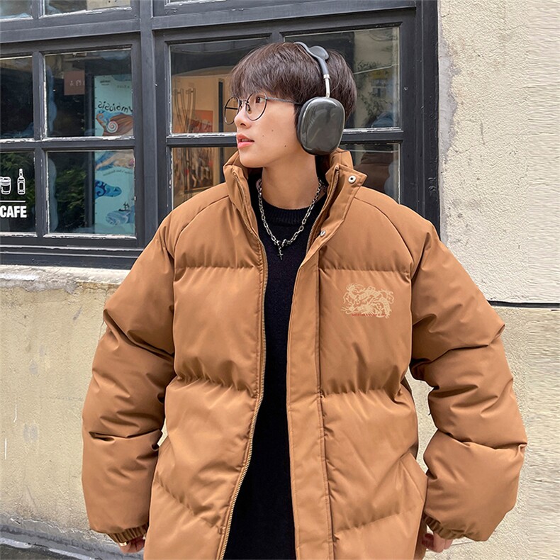 仓库现货不断货！三防冬季加厚保暖印花棉衣外套棉服WM1018特P80,男装棉衣,电商A486