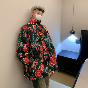 【有货】DMY36-P78东北网红炸街痞帅休闲男女同款过年战袍棉衣图片