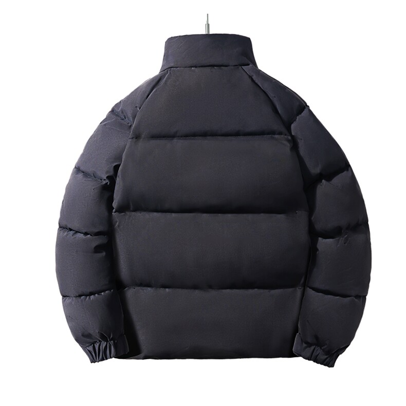 新款青少年男休闲宽松立领棉衣面包服棉袄港风男装MY333P65,男装棉衣,电商A086