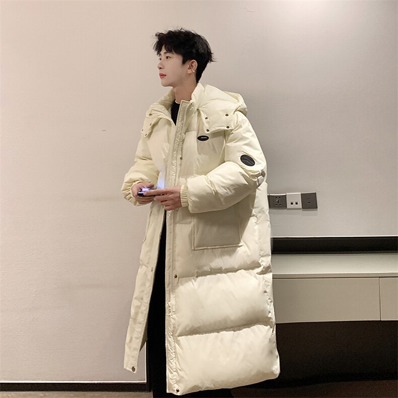 棉衣男冬季加厚潮流中长款棉服男棉袄情侣外套 A071-Y300-P145图片