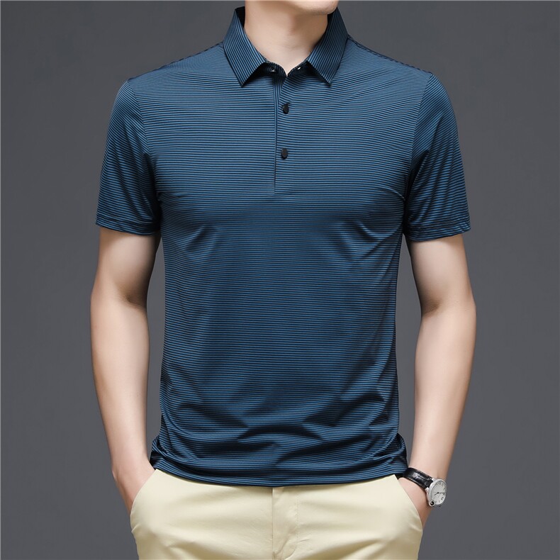 2024年新款高端时尚男士T恤P98，男装T恤，电商D223-1