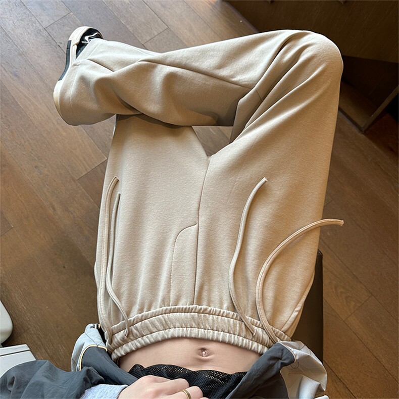 休闲弯刀裤宽松直筒运动卫裤A481特P40控68,男装休闲裤,电商A309
