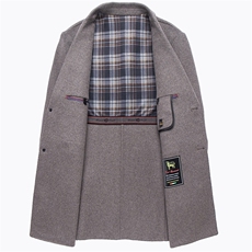 CSYM96632钱塘2020-2冬季新款商务休闲简约中年男士西服外套P265，男装西服，钱塘207-2