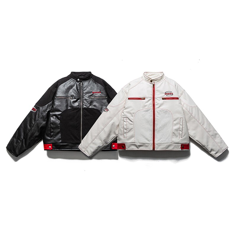 现货明线装饰夹克外套棉服,男装棉衣,电商A105