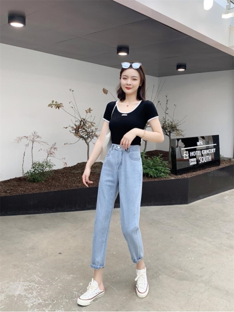 牛仔哈伦，女装，Gemini