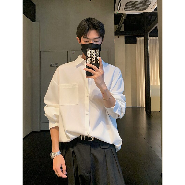 垂感免烫长袖衬衣C2339-TP4568春季男防晒休闲内搭衬衫男,男装衬衫,电商A102
