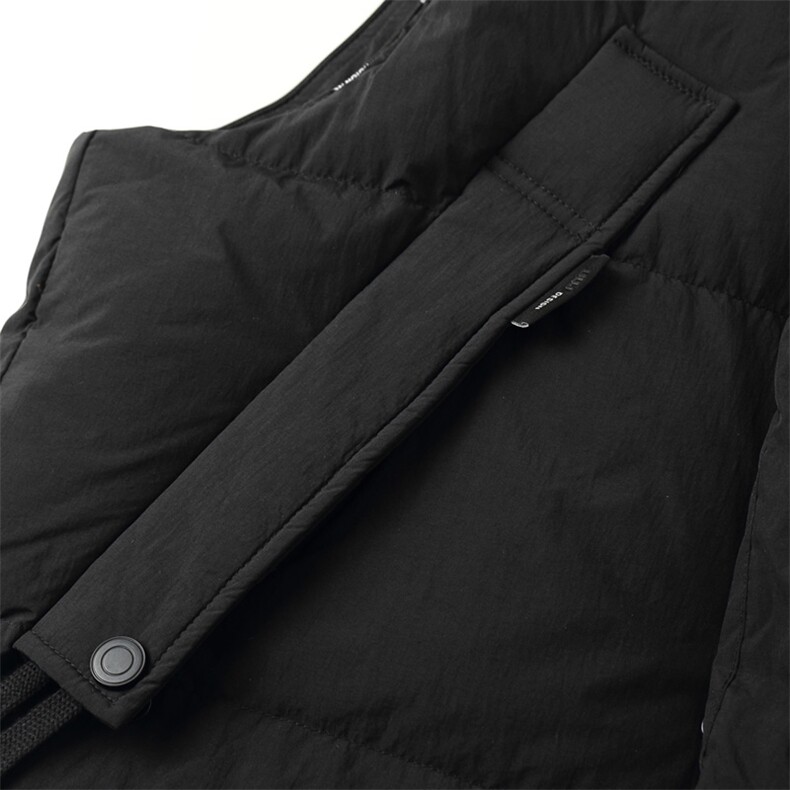短款立领羽绒马夹男休闲日系面包服保暖外套马甲背心M6003-P130,男装背心/马甲,电商A239