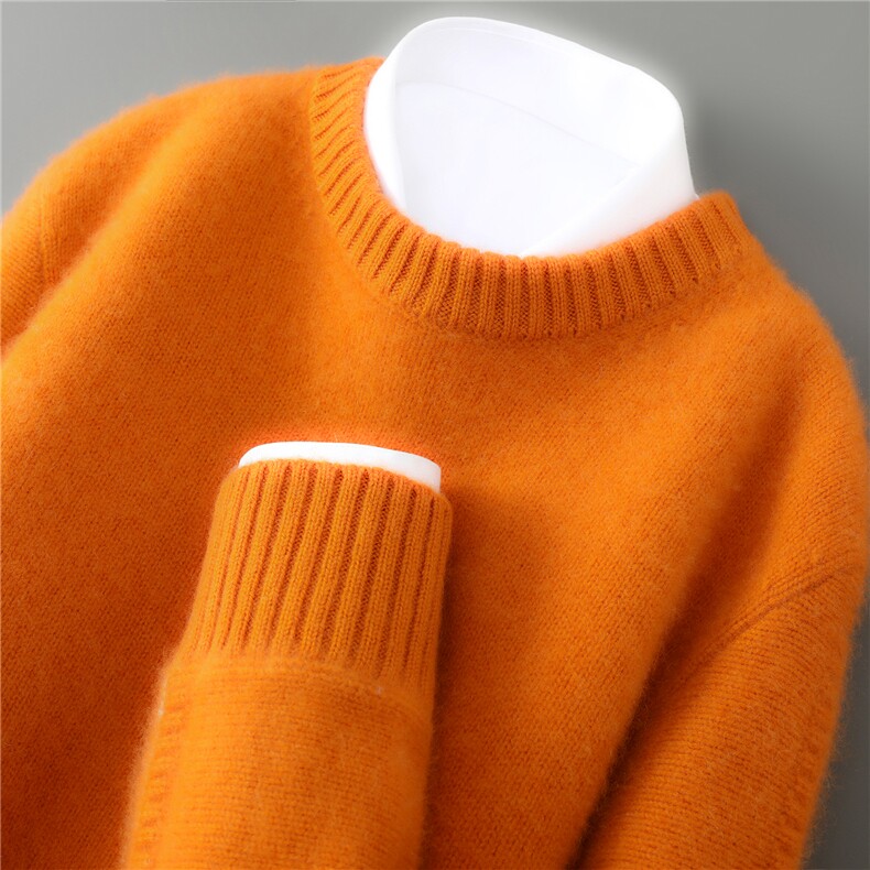 2025年秋季时尚百搭通勤休闲男士羊毛衫，男装羊毛衫，宇灿羊绒