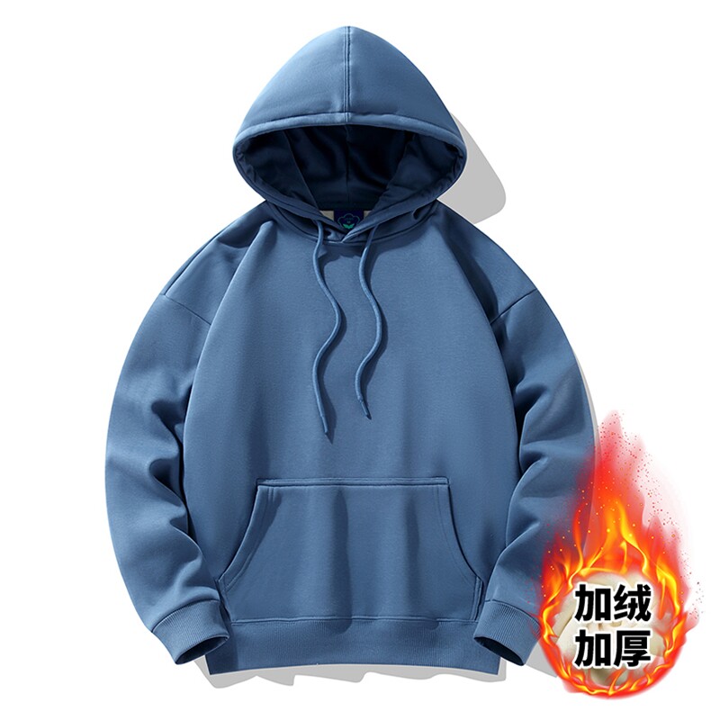 抖音品质连帽卫衣套头衫情侣A146-7100连帽加绒400克特p40量大优,男装卫衣,HDA146