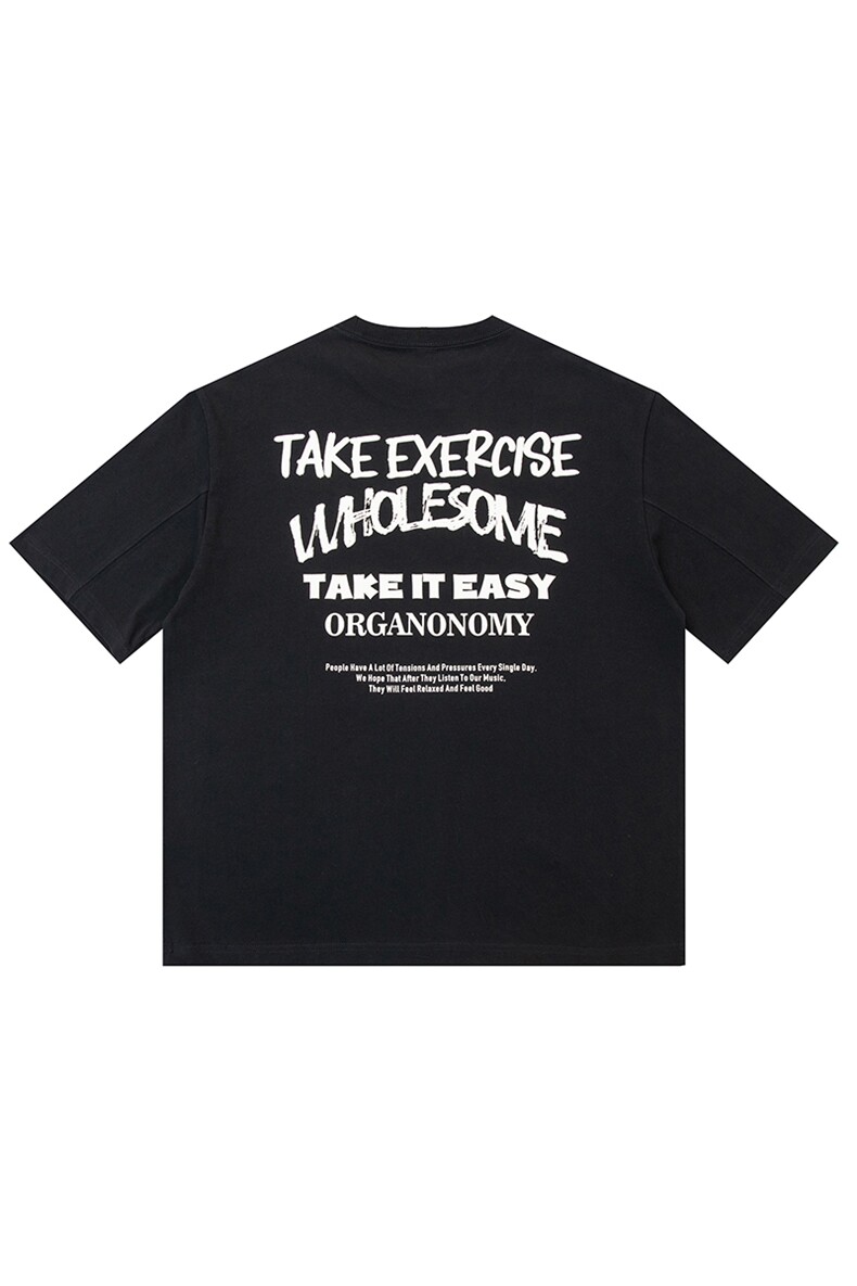 PL1122310克重磅纯棉朋克字体T恤,男装T恤,电商基地S002