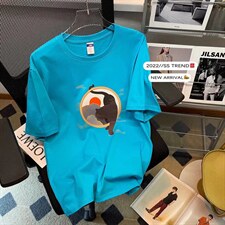 男圆领T恤宽松短袖T0506P30，男装T恤，星座1116-2