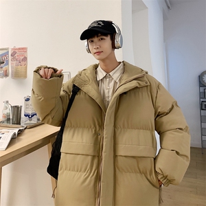 港风2026新品冬季宽松情侣装男装棉衣棉服冬装加厚外套D002-P105图片