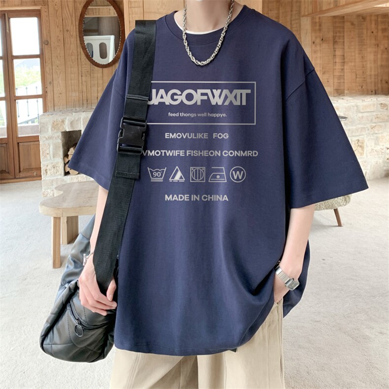 量大优 供视频 230g重磅纯棉短袖t恤男 XT517-特P19图片