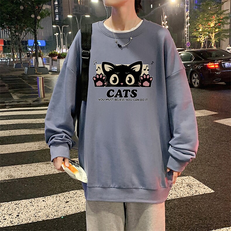 8XL圆领卫衣男超大码胖子肥佬大号长袖t恤S6389-P28,男装卫衣,电商A040