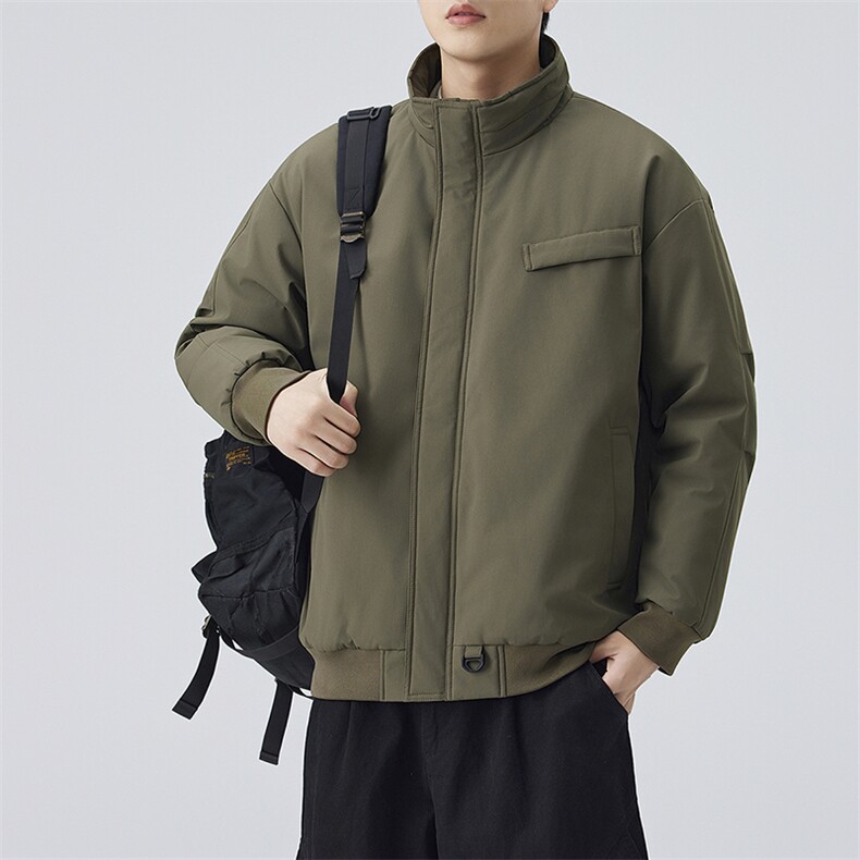 深度库存棉衣男宽松面包服立领加厚棉袄DSA157B-M8833-TP73,男装棉衣,电商A157B