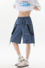 8XL-M特大码肌理感五分裤户外登山裤冲锋裤短裤男DK1502P49控68，男装牛仔裤，电商D206-1