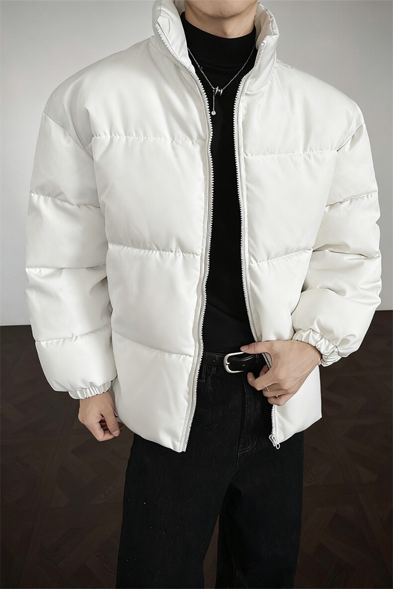 多色可选立领棉服男士加厚保暖外套潮流宽松棉袄D2200-TP35不,男装棉衣,电商A102