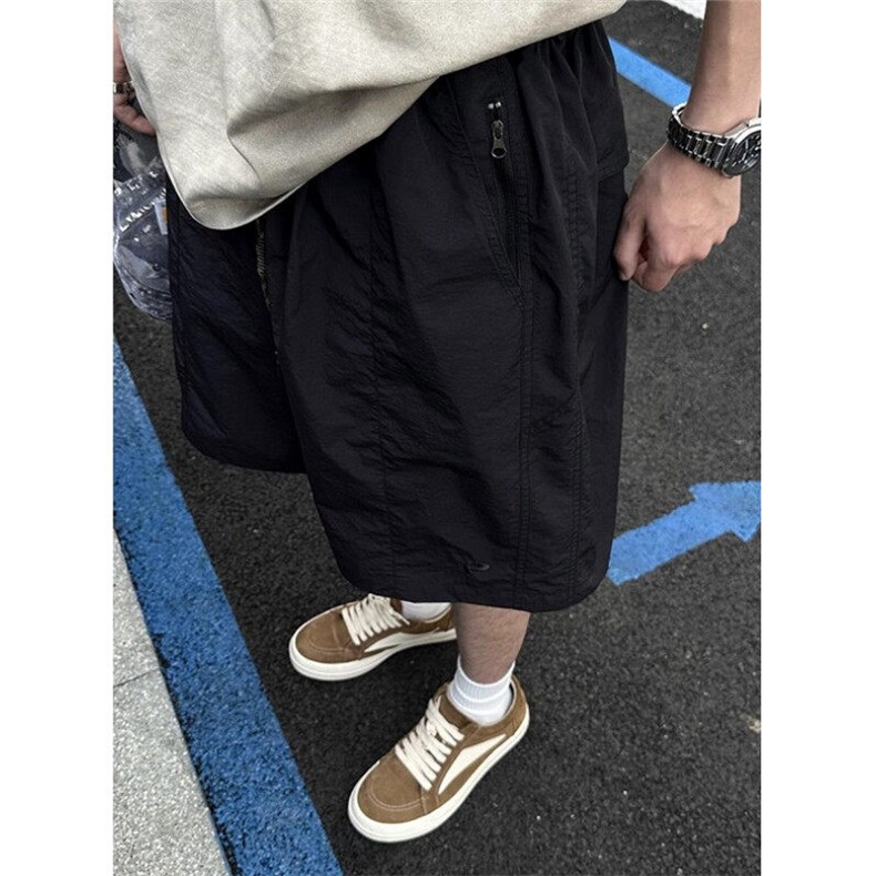 日系复古工装速干短裤男夏季宽松休闲五分裤小众直筒中裤K9009,男装牛仔裤,星座1116A（原606A-3）