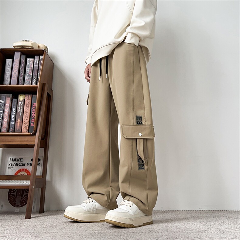 K2555-P45M-8XL2025秋季新款大码纯棉工装裤休闲裤控79,男装工装外套,星座109