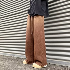 潮流慵懒长裤时尚都市牛仔裤高腰气质新款ins日常男夏季百搭简约，男装牛仔裤，星座716-2