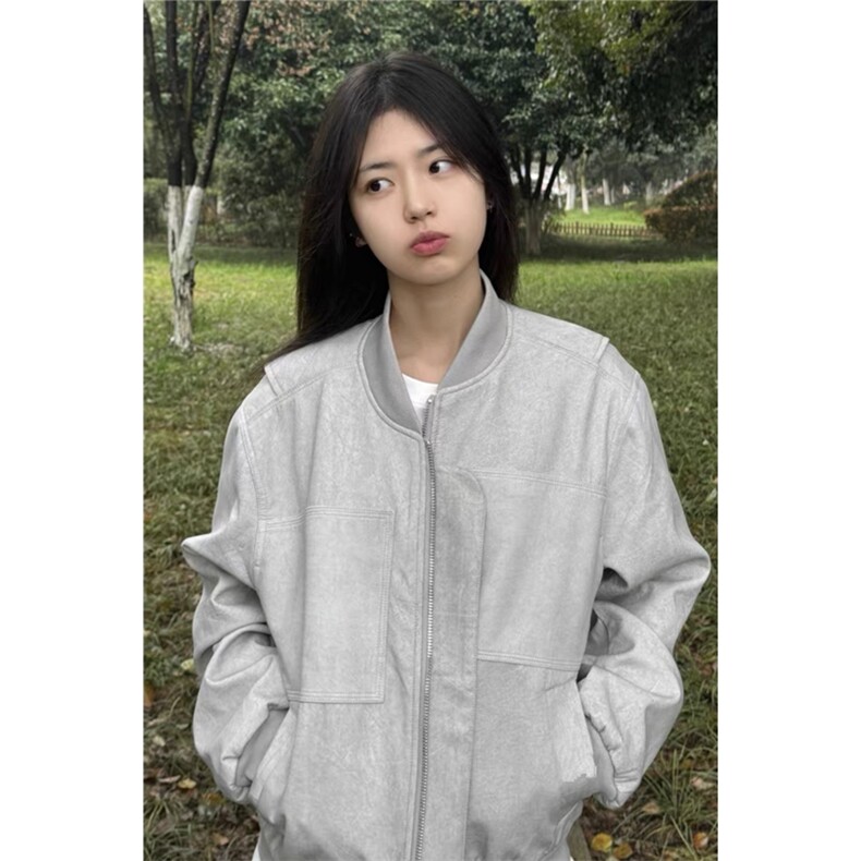GOSNACE秋季短款夹克潮棒球服外套DY195-P80,男装夹克,星座1213