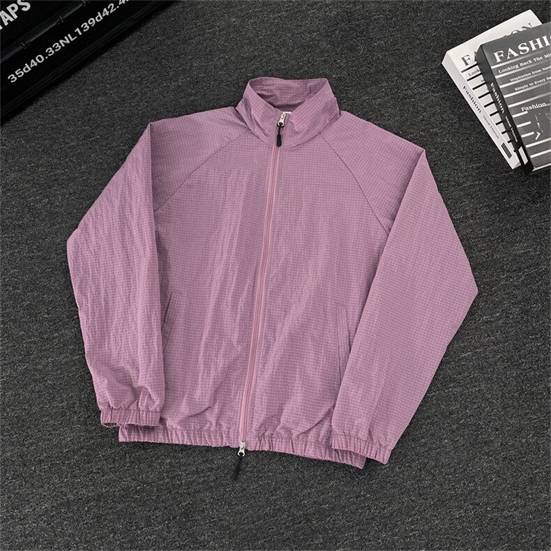 冰丝立领防晒衣男夏防紫外线休闲外轻薄透气钓鱼防晒服FY196P50,男装夹克,星座1013-5