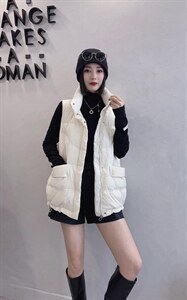 2021冬季羽绒马甲图片
