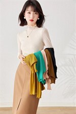 1208#现货，秋冬百搭打底衫，高性价比，6色5码，其它，束索